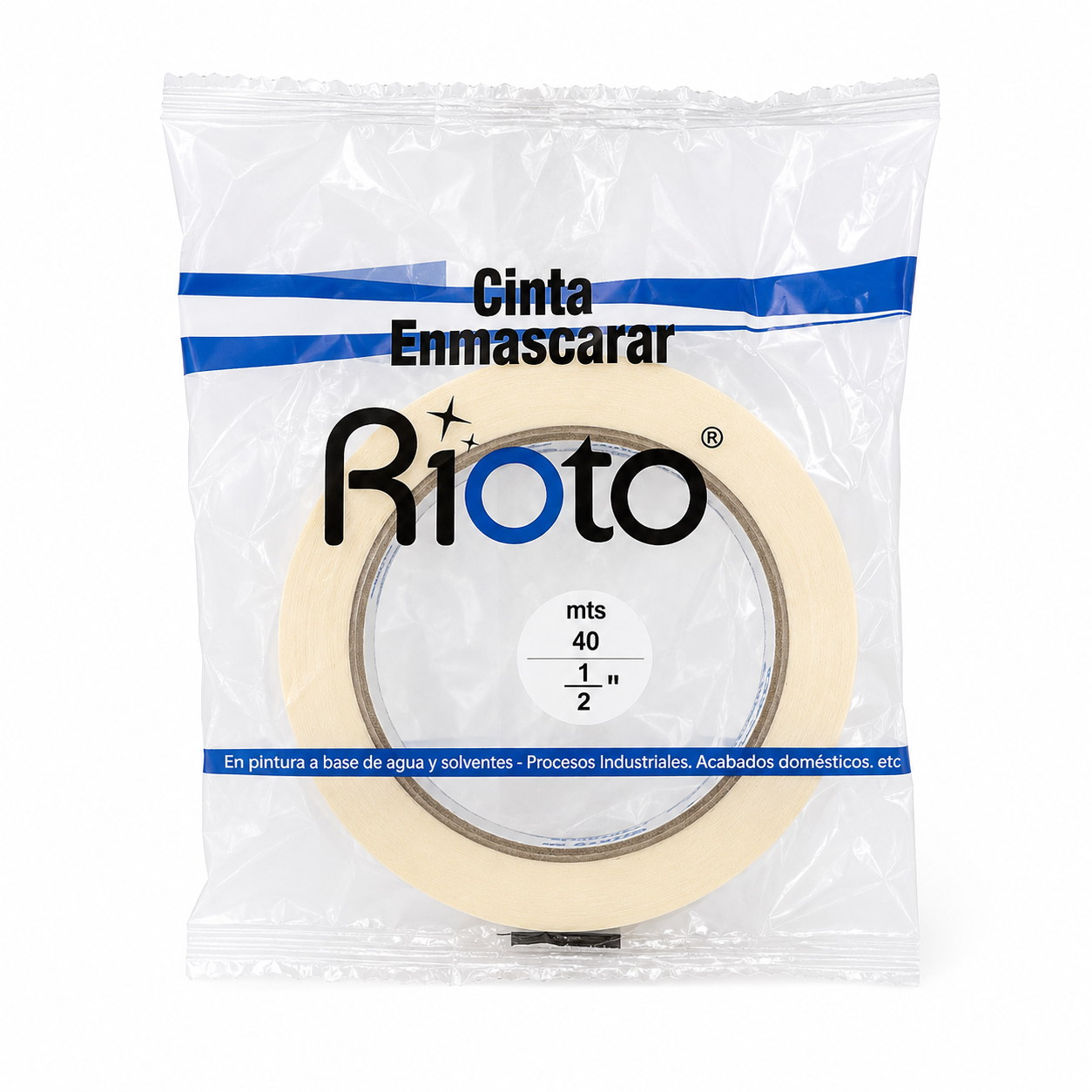 CINTA ENMASCARAR 12MM X 40MT RIOTO