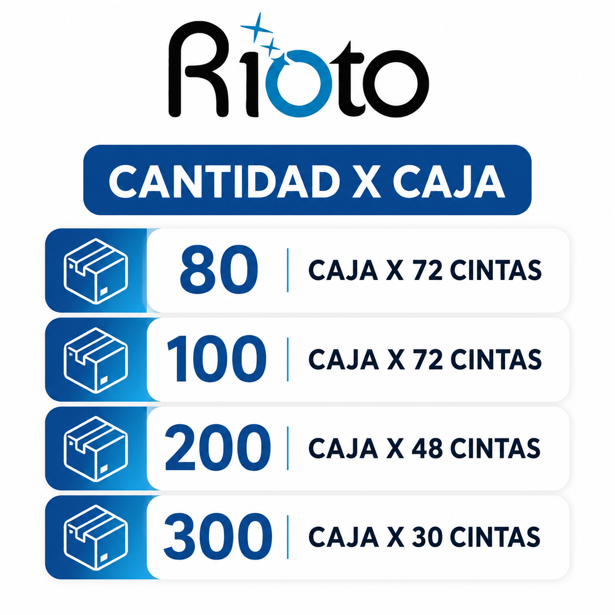 CINTA RIOTO TOTAL TRANSPARENTE 48MM X 200
