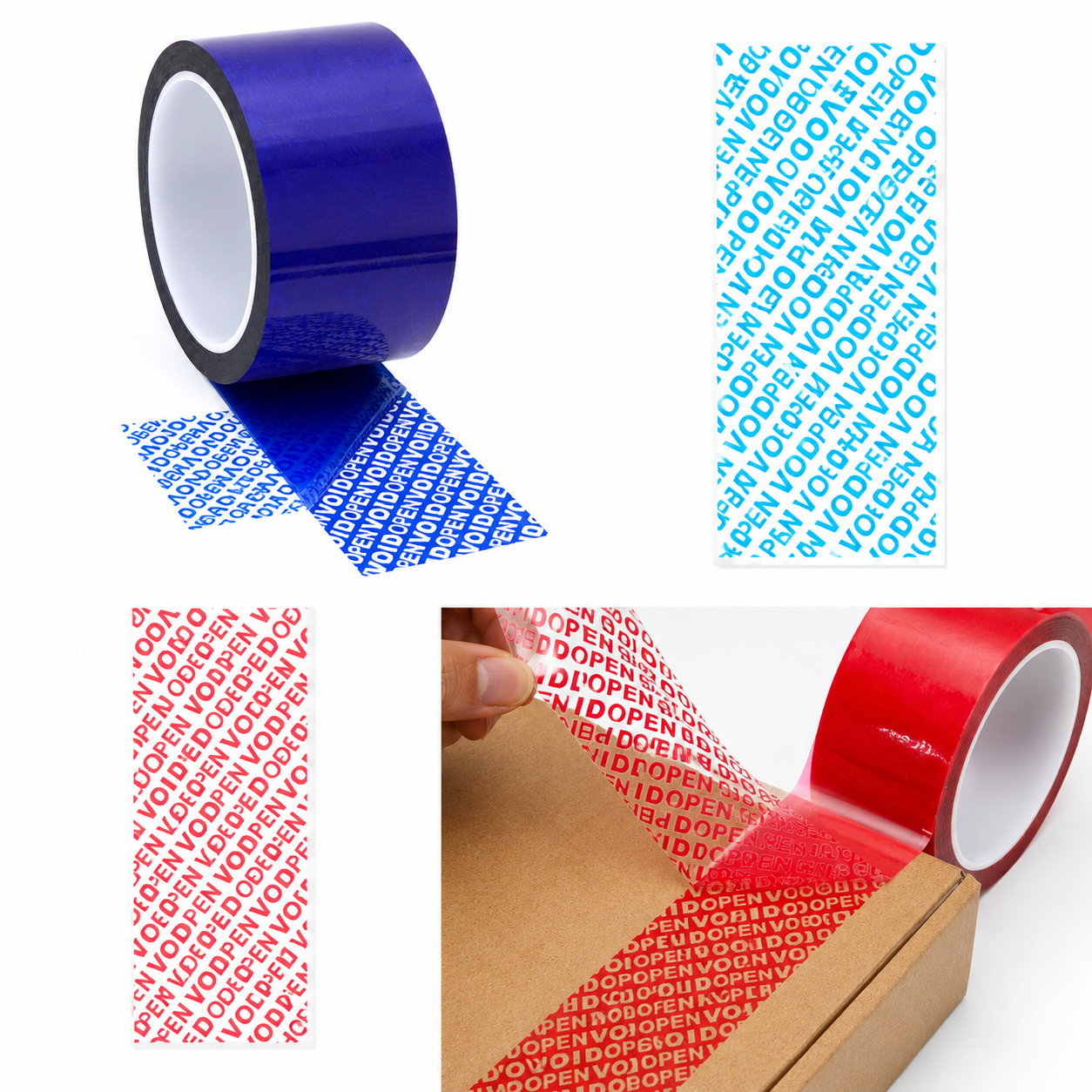 CINTA RIOTO ANTIFALSIFICACION AZUL 50MM X 50MT