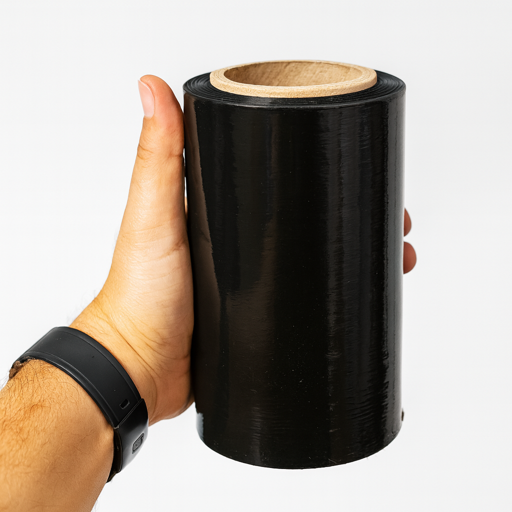 PAPEL STRETCH NEGRO 20CM