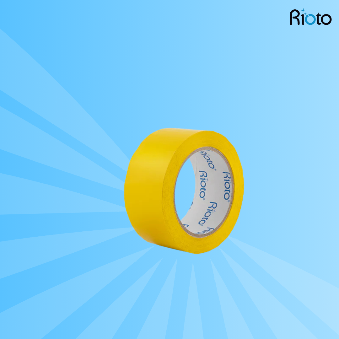 CINTA RIOTO AMARILLA 48MM X 100