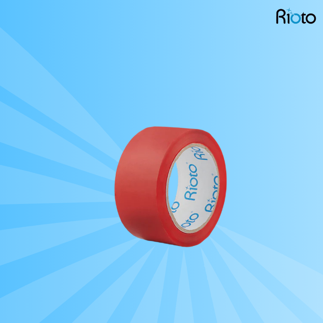 CINTA RIOTO ROJA 48MM X 100