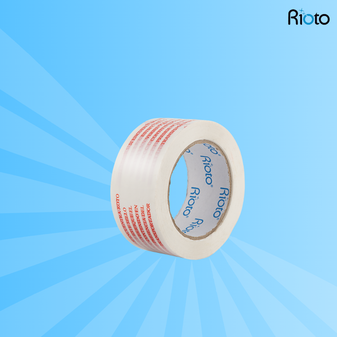 CINTA RIOTO IMPRESA DE SEGURIDAD 48MM X 100