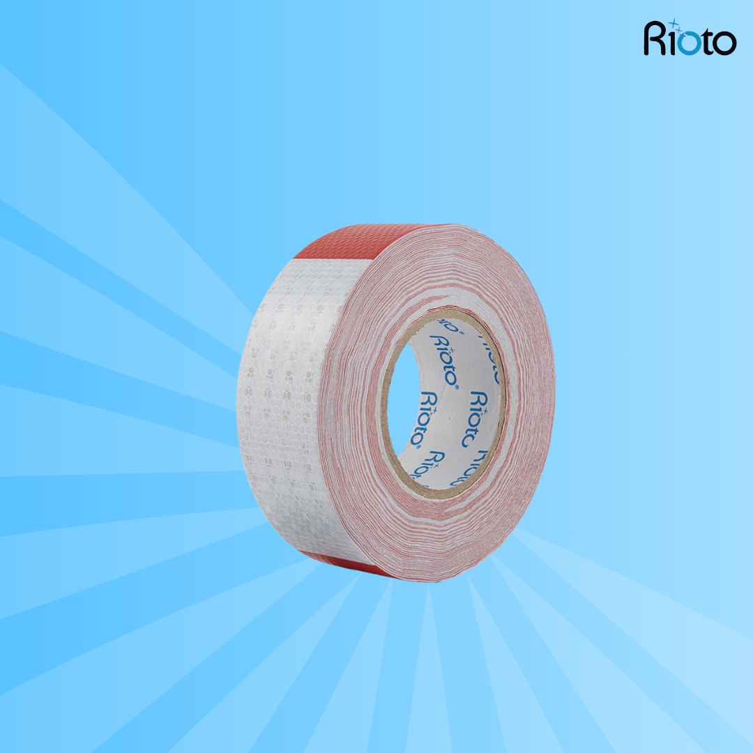 CINTA RIOTO REFLECTIVA VEHICULAR 48MM X 40MT