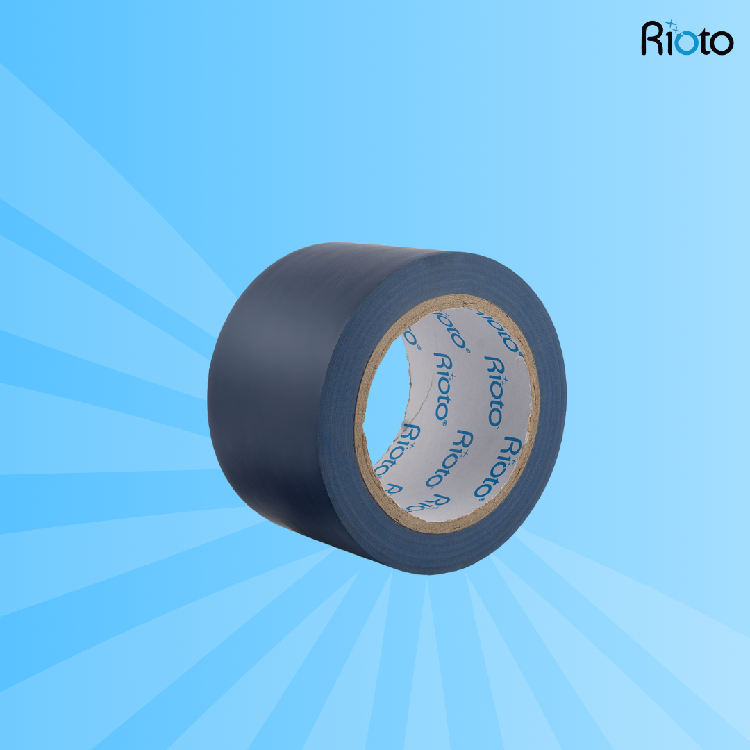 CINTA RIOTO PVC AZUL 72MM X 30MT