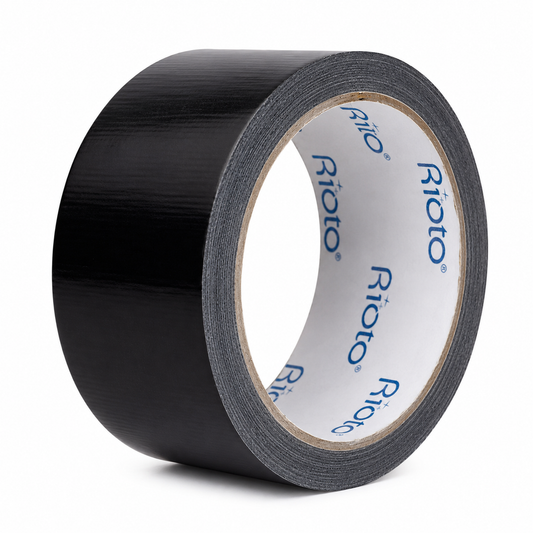 CINTA RIOTO DUCTO NEGRA 50MM X 10 MT