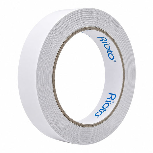 CINTA RIOTO DOBLE FAZ TRANSPARENTE 24MM X 30MT