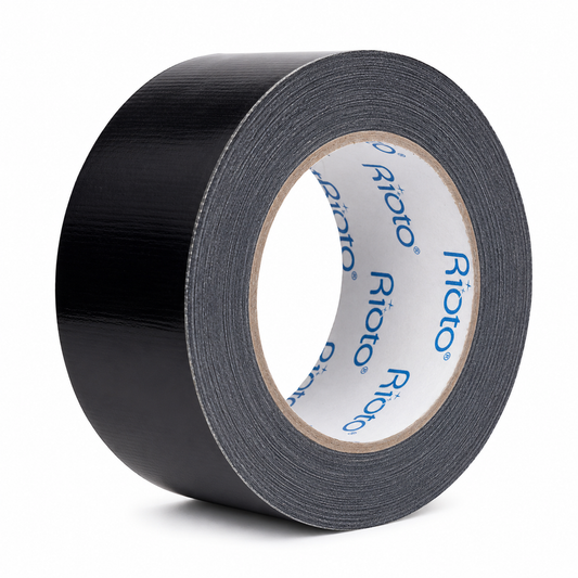 CINTA RIOTO DUCTO NEGRA 50MM X 30 MT