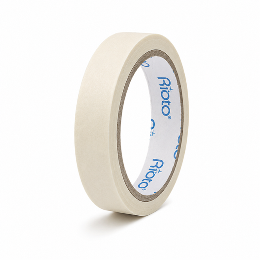 CINTA ENMASCARAR BLANCA 18MM X20MT RIOTO