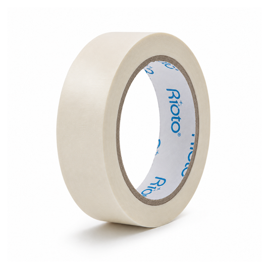 CINTA ENMASCARAR BLANCA 24MM X20MT RIOTO