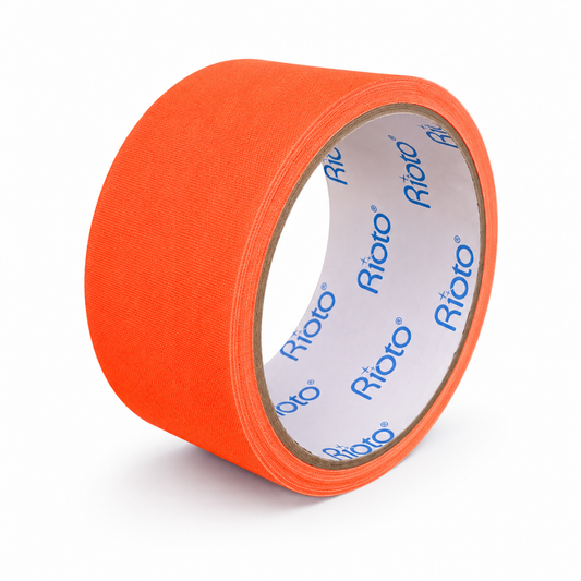 CINTA GAFFER NEÓN NARANJA 48MM X5MT RIOTO