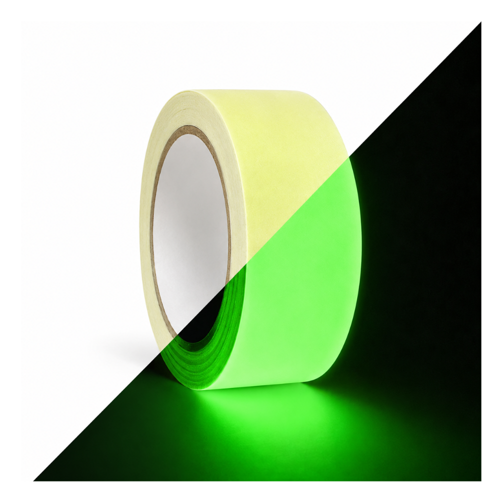 CINTA SEÑALIZACION LUMINOSA 48 MM X5MT RIOTO