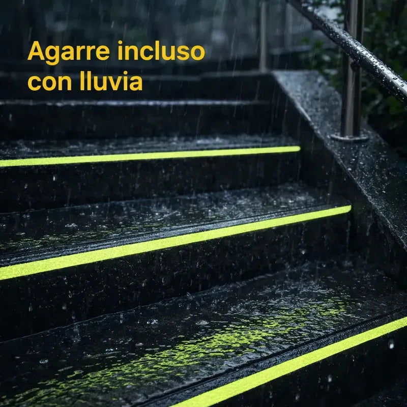 CINTA ANTIDESLIZANTE LUMINOSA 24MM X5 RIOTO