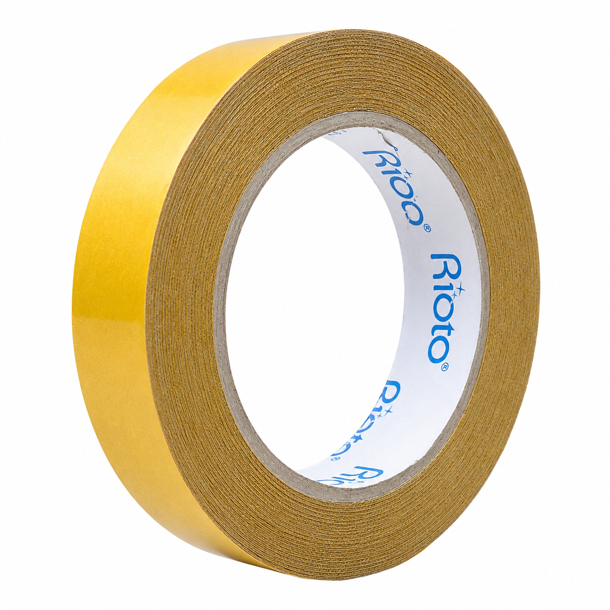CINTA DOBLE FAZ FIBRA DE VIDRIO 24MM X20MT RIOTO