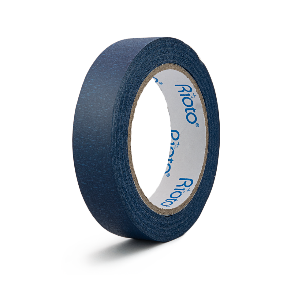 CINTA ENMASCARAR AZUL OSCURA 24MM X40MT RIOTO