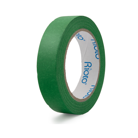 CINTA ENMASCARAR VERDE 24MM X40MT RIOTO