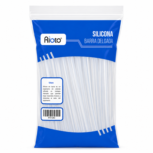 SILICONA BARRA RIOTO DELGADA