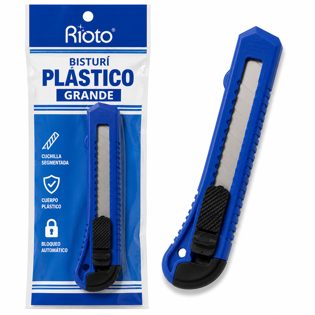 BISTURI RIOTO PLASTICO GRANDE