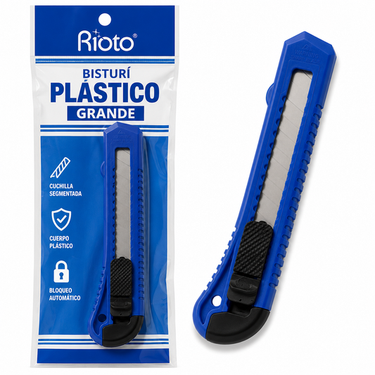 BISTURI RIOTO PLASTICO GRANDE