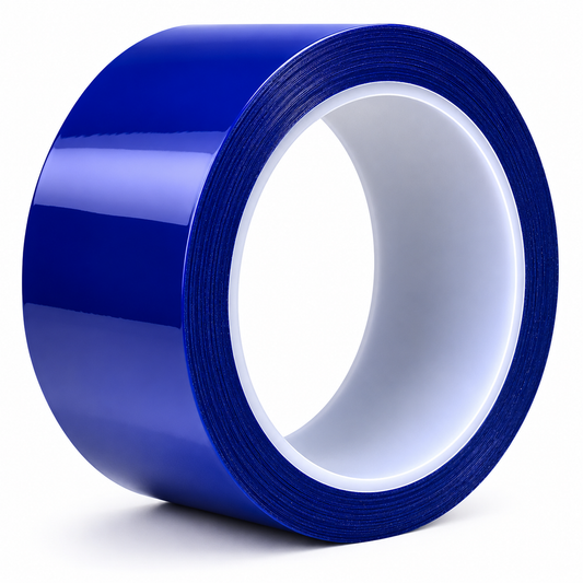 CINTA RIOTO ANTIFALSIFICACION AZUL 50MM X 50MT