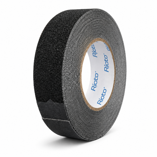 CINTA ANTIDESLIZANTE NEGRA 25MM X15 RIOTO