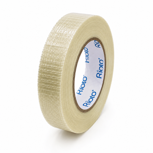 CINTA FILAMENTO FIBRA DE VIDRIO 24MM X 50 RIOTO