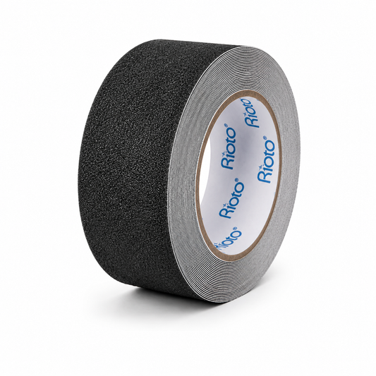 CINTA RIOTO ANTIDESLIZANTE NEGRA 48MM X 15MT