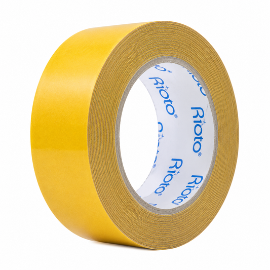 CINTA DOBLE FAZ FIBRA DE VIDRIO 48MM X20MT RIOTO