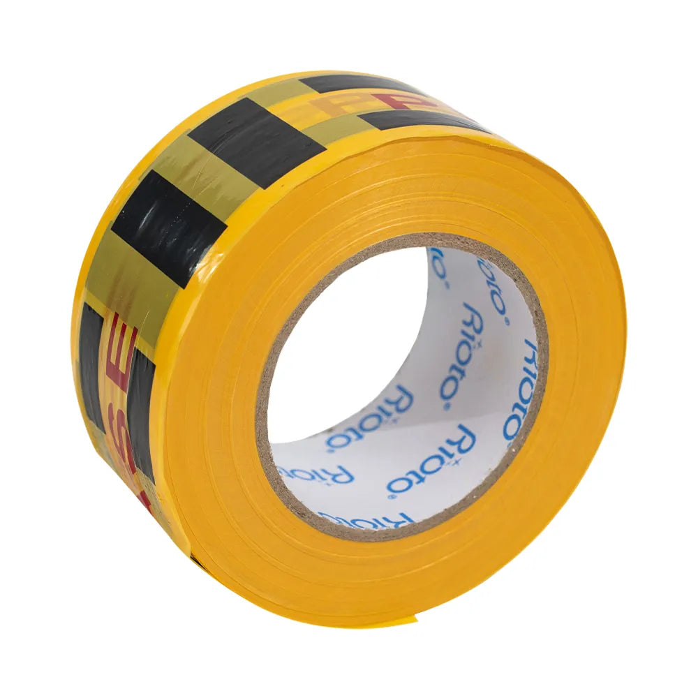 CINTA RIOTO PELIGRO NO PASE 60MM X 300MT-500MT