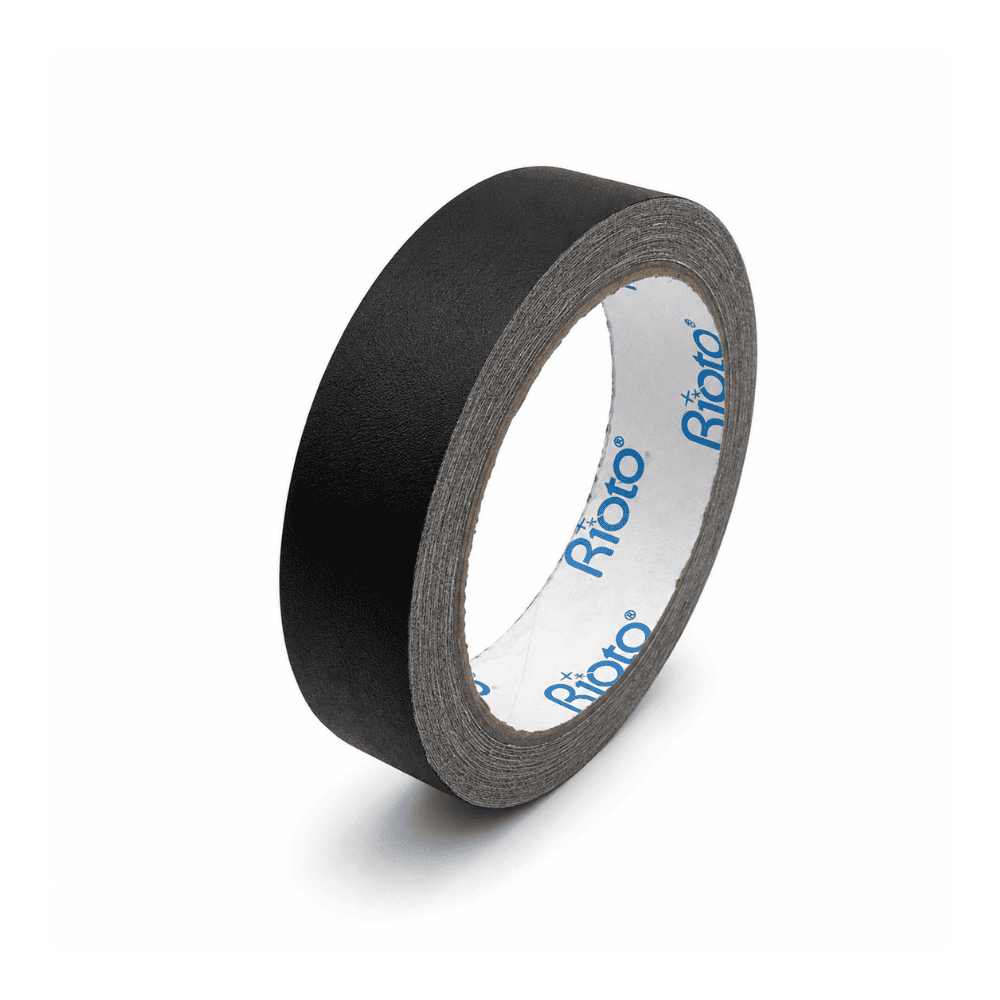 CINTA GAFFER NEGRA 24MM X10MT RIOTO