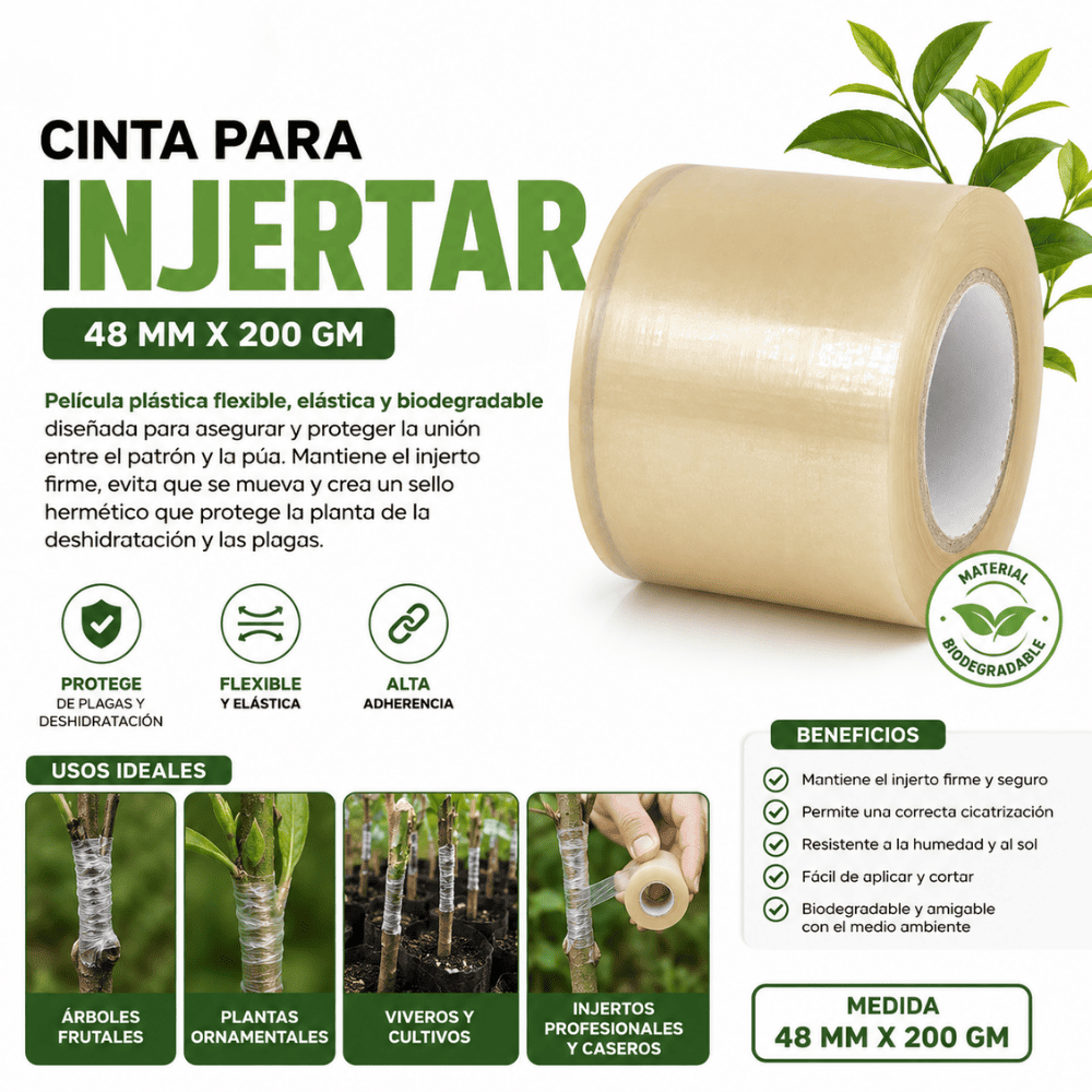 CINTA PARA INJERTAR 48 MM X 200 GM RIOTO