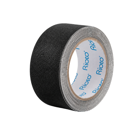 CINTA RIOTO ANTIDESLIZANTE NEGRA 48MM X 5MT