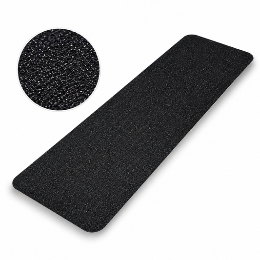CINTA LAMINA ANTIDESLIZANTE NEGRA 15CM X 60CM RIOTO
