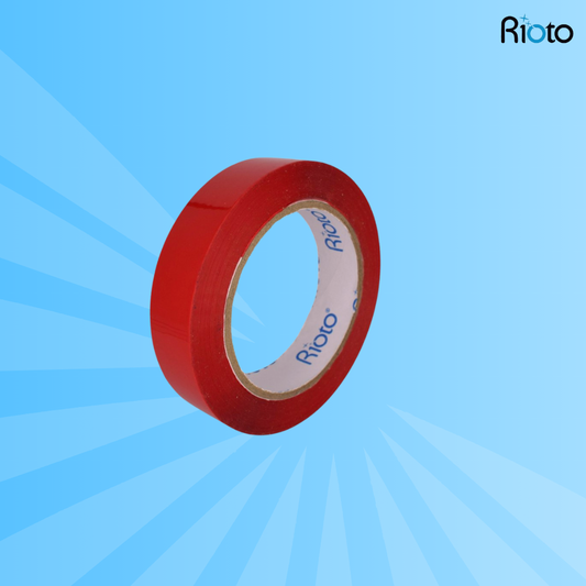 CINTA RIOTO ROJA 24MM X 100 MT