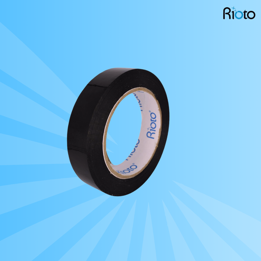 CINTA RIOTO NEGRA 24MM X 100 MT