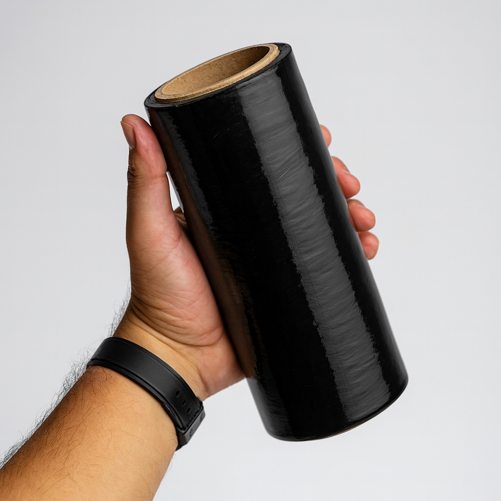 PAPEL STRETCH NEGRO 30CM