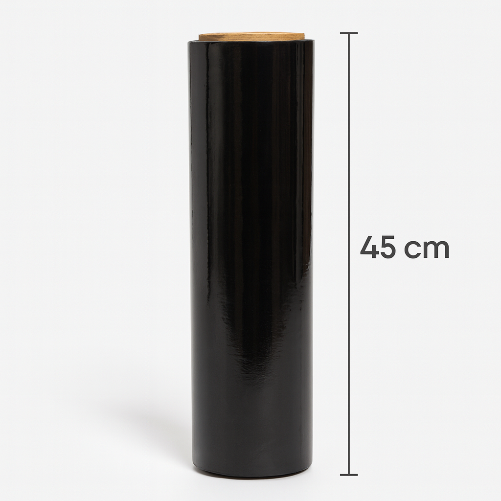 PAPEL STRETCH NEGRO 45CM