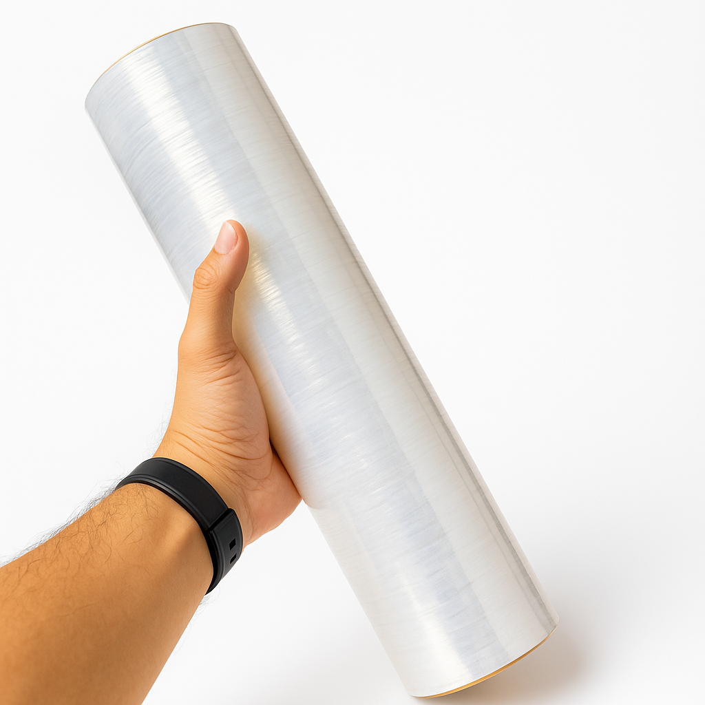 PAPEL STRETCH TRANSPARENTE 45CM