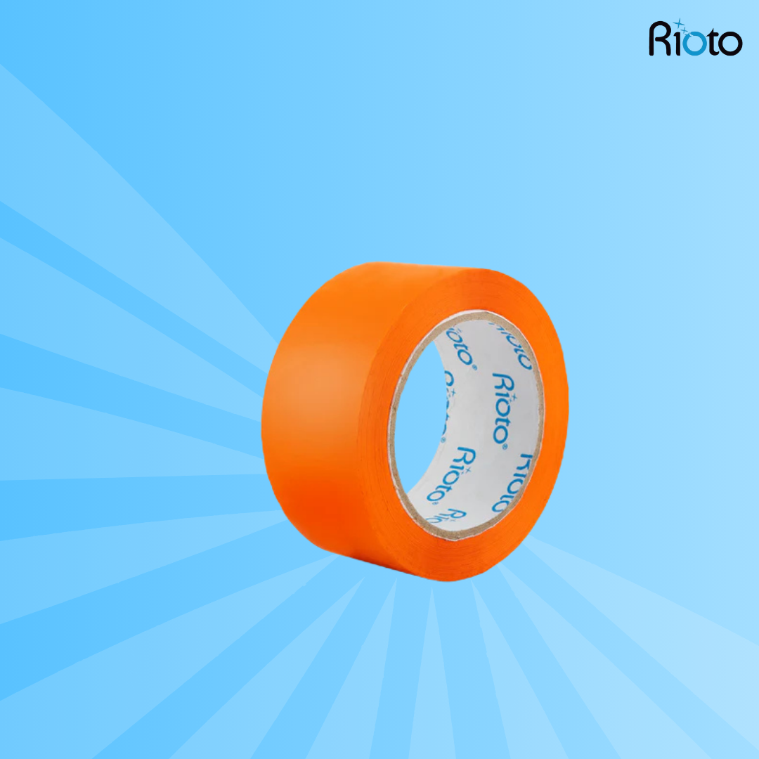 CINTA RIOTO NARANJA 48MM X 100
