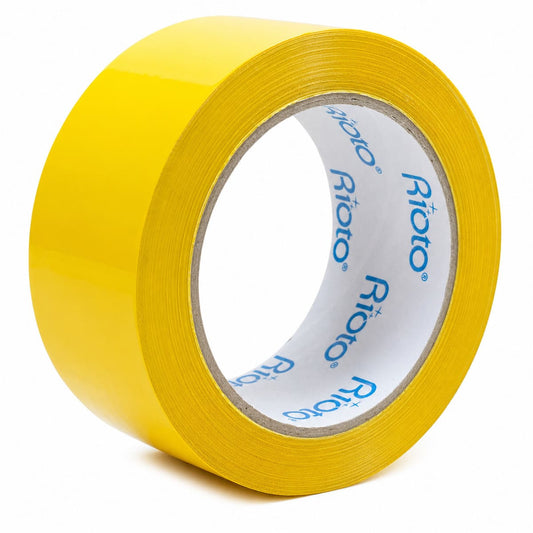 CINTA RIOTO AMARILLA 48MM X 100